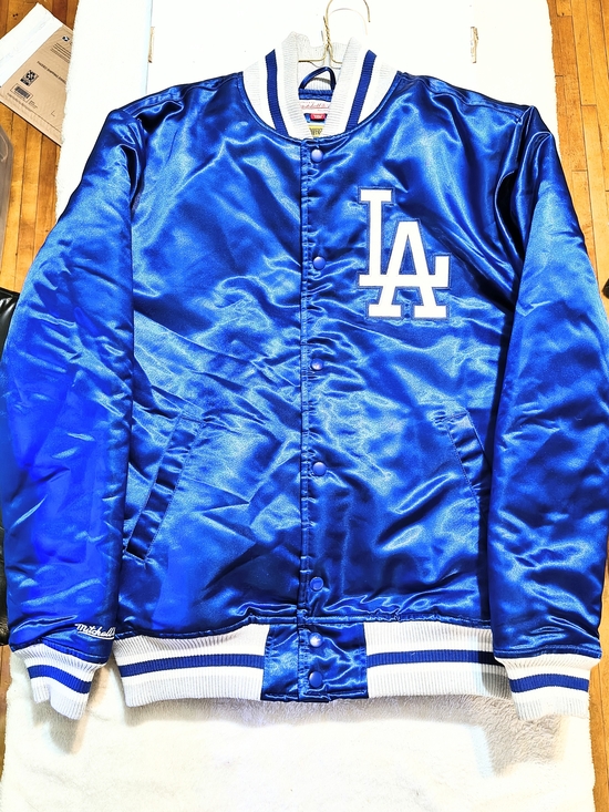 Mitchell & Ness Other - Michell & Ness LA Dodgers Satin Coaches Jacket Cooperstown Collection Medium